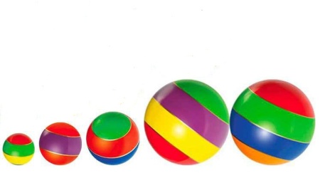 Купить Мячи резиновые (комплект из 5 мячей различного диаметра) в Россоши 